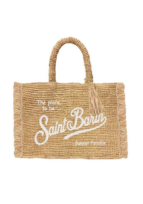 Borsa piccola Mc2 Saint Barth Colette raffia naturale frangia nappina MC2 SAINT BARTH | Borse | COLETTERAFFIA0111H1110